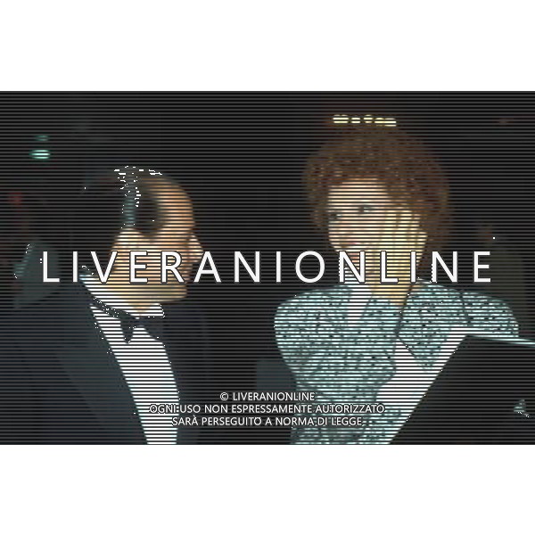 Ornella Vanoni Cantante con Silvio Berlusconi Archivio Ag. Aldo Liverani Sas retrospettiva