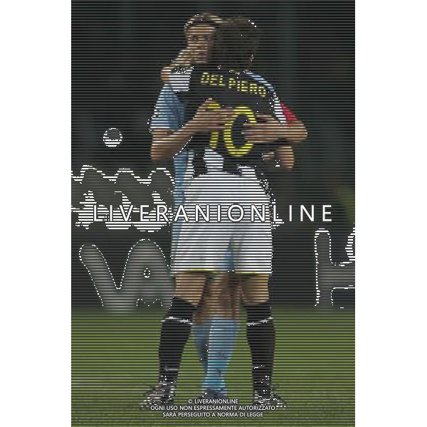 Juventus - Zenit San Pietroburgo Champions League 2008/2009 17-09-2008 Torino Nella foto: alessandro del piero e anayoliy tymoshchuck a fine gara ©Manuele Viganti/Press Photo/ag. Aldo Liverani sas