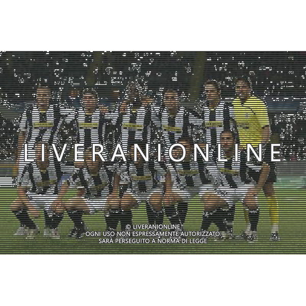 Juventus - Zenit San Pietroburgo Champions League 2008/2009 17-09-2008 Torino Nella foto:Formazione juventus ©Manuele Viganti/Press Photo/ag. Aldo Liverani sas