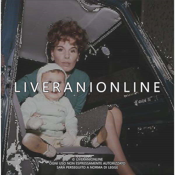 Ornella Vanoni Cantante con il figlio cristiano Archivio Ag. Aldo Liverani Sas retrospettiva