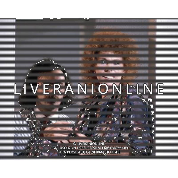 Ornella Vanoni Cantante con Maurizio Nichetti nel 1979 Archivio Ag. Aldo Liverani Sas retrospettiva