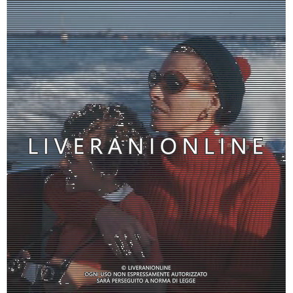 Ornella Vanoni Cantante con il figlio cristiano Archivio Ag. Aldo Liverani Sas retrospettiva