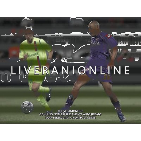 Lione (FRA) 18-09-2008 Champions League 2008/09 olympique Lyonnaise-fiorentina 2:2 nella foto sergio almiron ph marco luzzani/ag aldo liverani s.a.s.