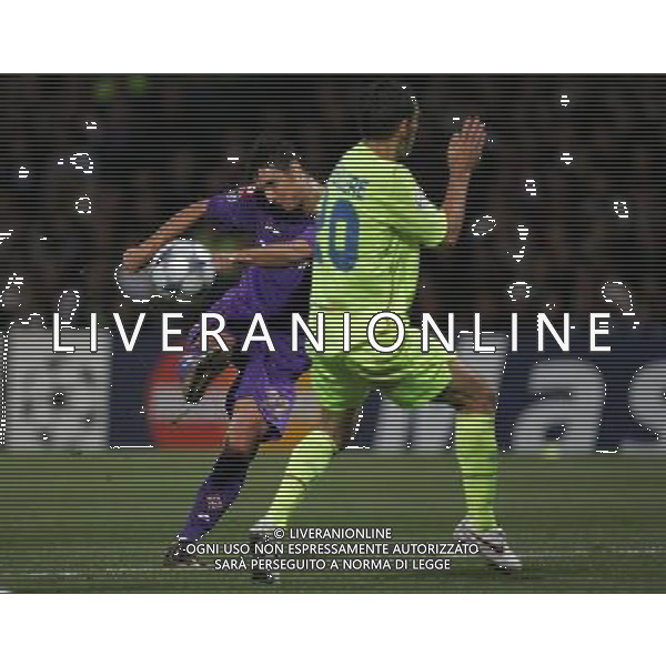 Lione (FRA) 18-09-2008 Champions League 2008/09 olympique Lyonnaise-fiorentina 2:2 nella foto occasione zdravko kuzmanovic ph marco luzzani/ag aldo liverani s.a.s.