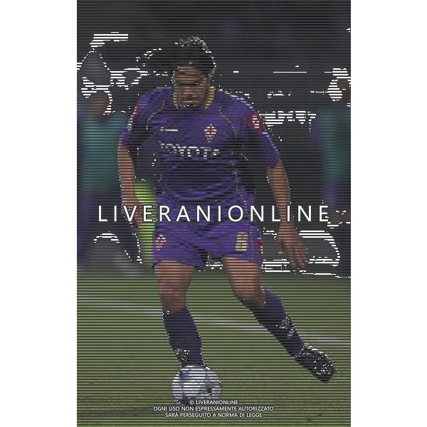 Lione (FRA) 18-09-2008 Champions League 2008/09 olympique Lyonnaise-fiorentina 2:2 nella foto juan manuel vargas ph marco luzzani/ag aldo liverani s.a.s.