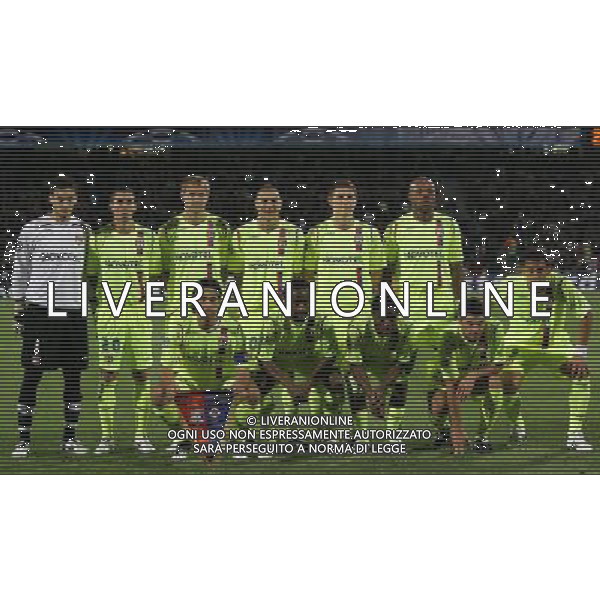 Lione (FRA) 18-09-2008 Champions League 2008/09 olympique Lyonnaise-fiorentina 2:2 nella foto formazione lione ph marco luzzani/ag aldo liverani s.a.s.