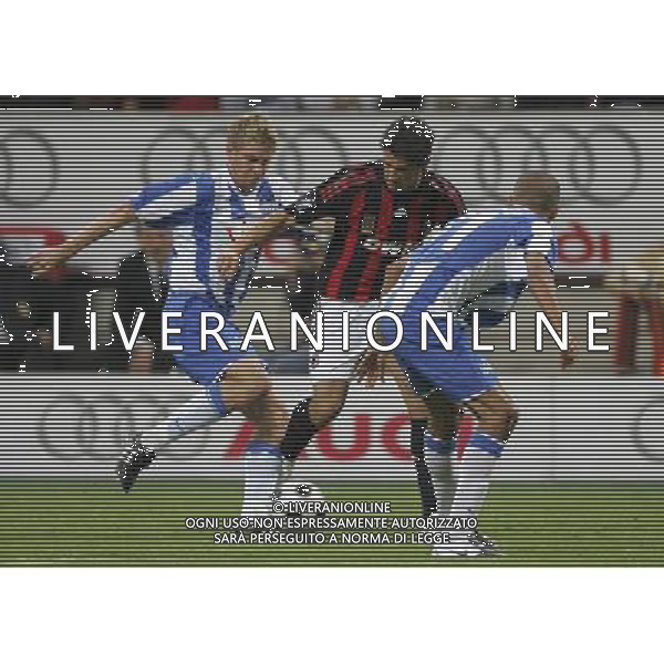 Milan - Zurigo Coppa Uefa 18/09/2008 nela foto barmettler, alexander pato e stahel ph luzzani/Ag. Aldo Liverani Sas