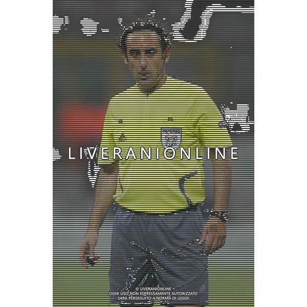 Milan - Zurigo Coppa Uefa 18/09/2008 nela foto arbitro iturralde gonzalez eduardo ph luzzani/Ag. Aldo Liverani Sas