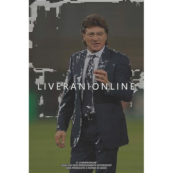 ©Manuele Viganti/Press Photo 18-09-2008 Genova Sport Calcio Sampdoria Kaunas Coppa Uefa 2008/2009 Nella foto: mazzarri walter ag aldo liverani