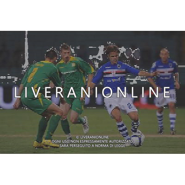 ©Manuele Viganti/Press Photo 18-09-2008 Genova Sport Calcio Sampdoria Kaunas Coppa Uefa 2008/2009 Nella foto: sammarco ag aldo liverani