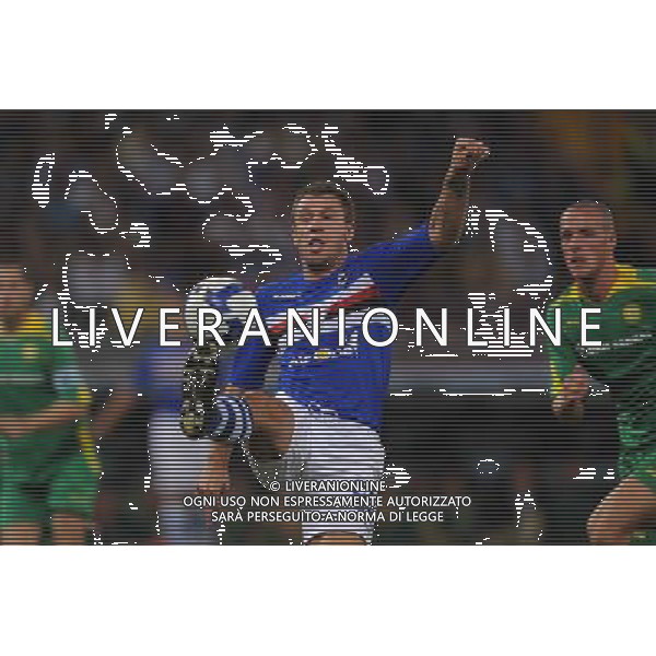 ©Manuele Viganti/Press Photo 18-09-2008 Genova Sport Calcio Sampdoria Kaunas Coppa Uefa 2008/2009 Nella foto: cassano antonio ag aldo liverani