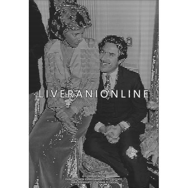 Ornella Vanoni Cantante con Lando Buzzanca Archivio Ag. Aldo Liverani Sas retrospettiva