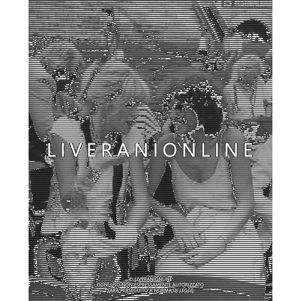 Ornella Vanoni Cantante con Amanda Lear Archivio Ag. Aldo Liverani Sas retrospettiva