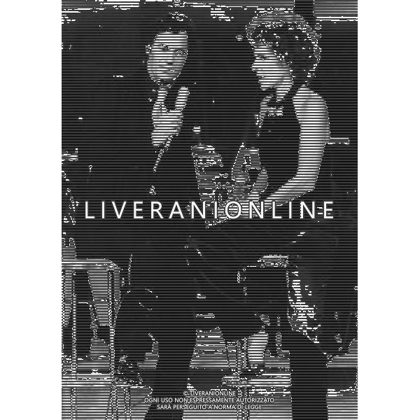 Ornella Vanoni Cantante con Franco Califano Archivio Ag. Aldo Liverani Sas retrospettiva