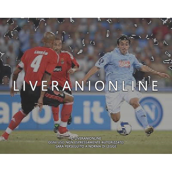 SSC Napoli Vs Benfica - 18/09/2008 - Stadio San Paolo - Coppa Uefa CUP 2008/2009 nella foto: Ezequiel LAVEZZI ph. Corradetti / ag. Aldo LIVERANI