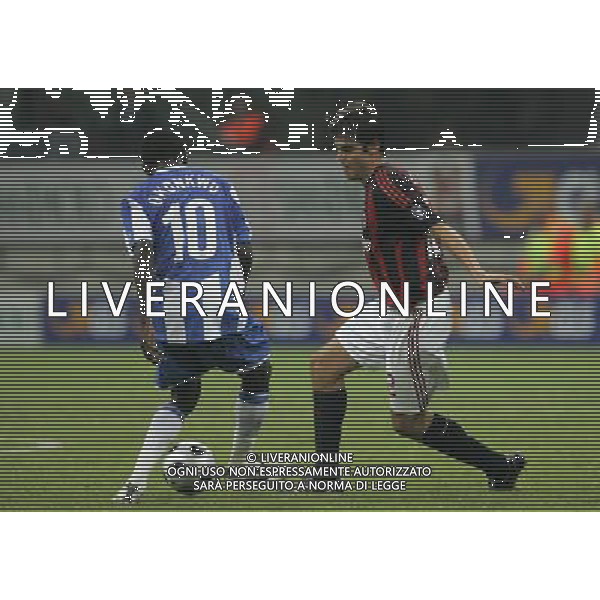 Milano 18-09-2008 coppa uefa 2008/09 milan-zurigo nella foto kaka e okonkwo ph marco luzzani/ag aldo liverani s.a.s.