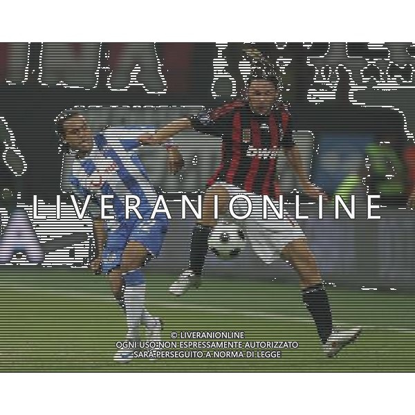 Milano 18-09-2008 coppa uefa 2008/09 milan-zurigo nella foto marek jankulovski e alphonse ph marco luzzani/ag aldo liverani s.a.s.