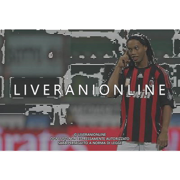 Milano 18-09-2008 coppa uefa 2008/09 milan-zurigo nella foto ronaldinho ph marco luzzani/ag aldo liverani s.a.s.