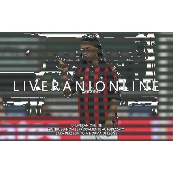 Milano 18-09-2008 coppa uefa 2008/09 milan-zurigo nella foto ronaldinho ph marco luzzani/ag aldo liverani s.a.s.