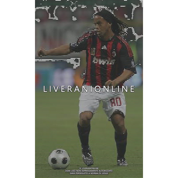 Milano 18-09-2008 coppa uefa 2008/09 milan-zurigo nella foto ronaldinho ph marco luzzani/ag aldo liverani s.a.s.