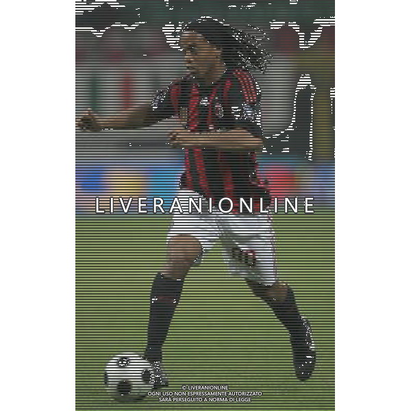 Milano 18-09-2008 coppa uefa 2008/09 milan-zurigo nella foto ronaldinho ph marco luzzani/ag aldo liverani s.a.s.