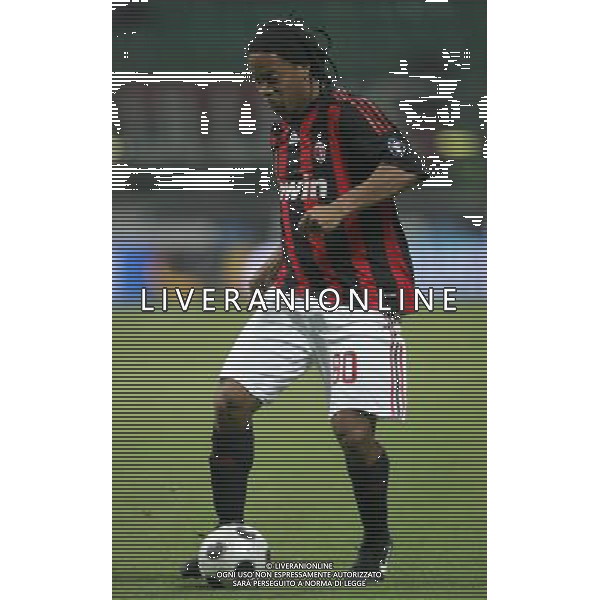 Milano 18-09-2008 coppa uefa 2008/09 milan-zurigo nella foto ronaldinho ph marco luzzani/ag aldo liverani s.a.s.