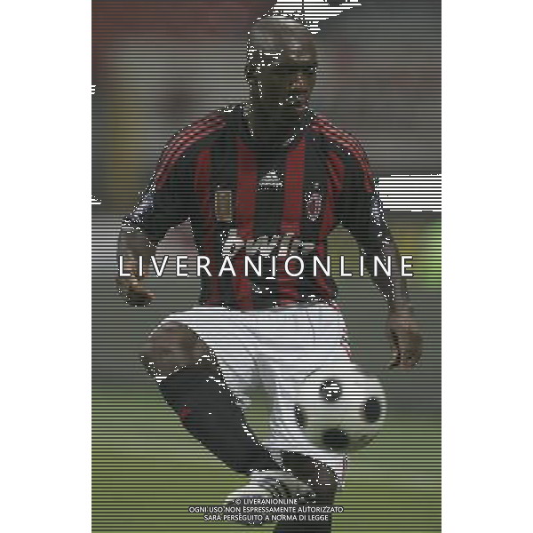 Milano 18-09-2008 coppa uefa 2008/09 milan-zurigo nella foto clarence seedorf ph marco luzzani/ag aldo liverani s.a.s.