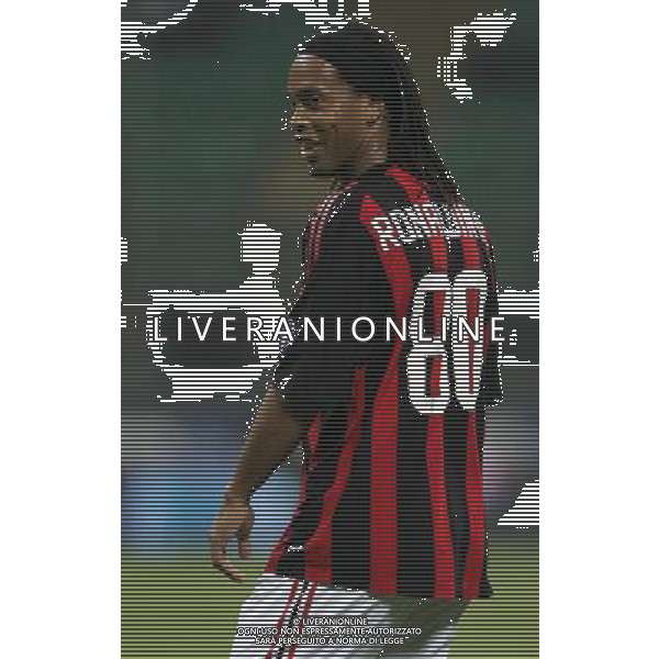 Milano 18-09-2008 coppa uefa 2008/09 milan-zurigo nella foto ronaldinho ph marco luzzani/ag aldo liverani s.a.s.
