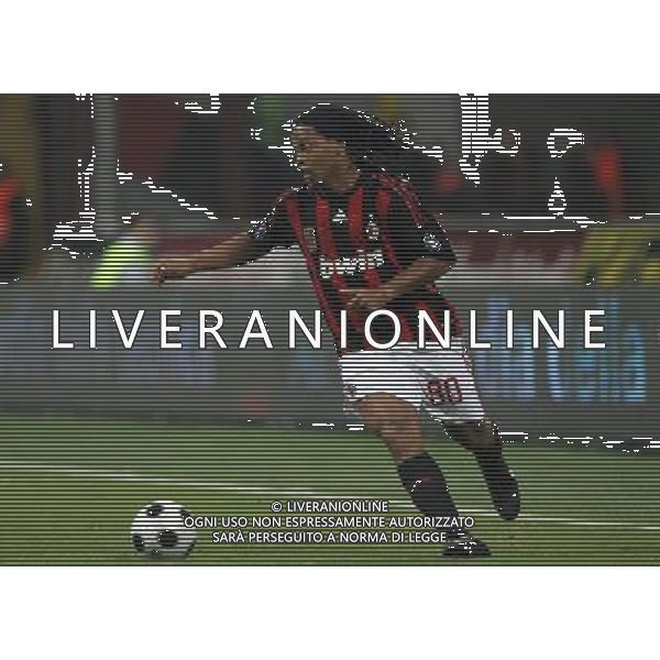 Milano 18-09-2008 coppa uefa 2008/09 milan-zurigo nella foto ronaldinho ph marco luzzani/ag aldo liverani s.a.s.