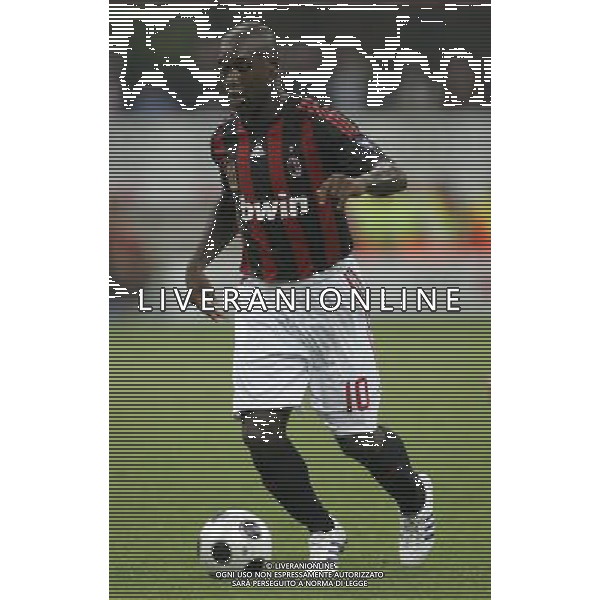 Milano 18-09-2008 coppa uefa 2008/09 milan-zurigo nella foto clarence seedorf ph marco luzzani/ag aldo liverani s.a.s.