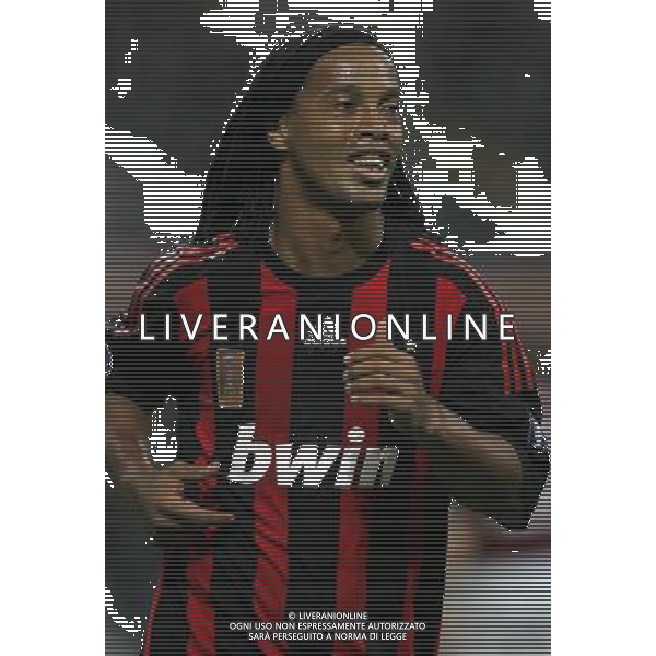 Milano 18-09-2008 coppa uefa 2008/09 milan-zurigo nella foto ronaldinho ph marco luzzani/ag aldo liverani s.a.s.