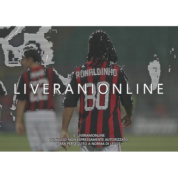 Milano 18-09-2008 coppa uefa 2008/09 milan-zurigo nella foto ronaldinho ph marco luzzani/ag aldo liverani s.a.s.