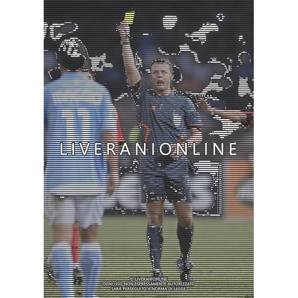 Napoli - 18/09/2008 - Stadio San Paolo - Uefa CUP 2008/2009 - SSC Napoli Vs Benfica - nella foto: L\'arbitro Bjom KUIPERS ph. Corradetti / ag. Aldo LIVERANI