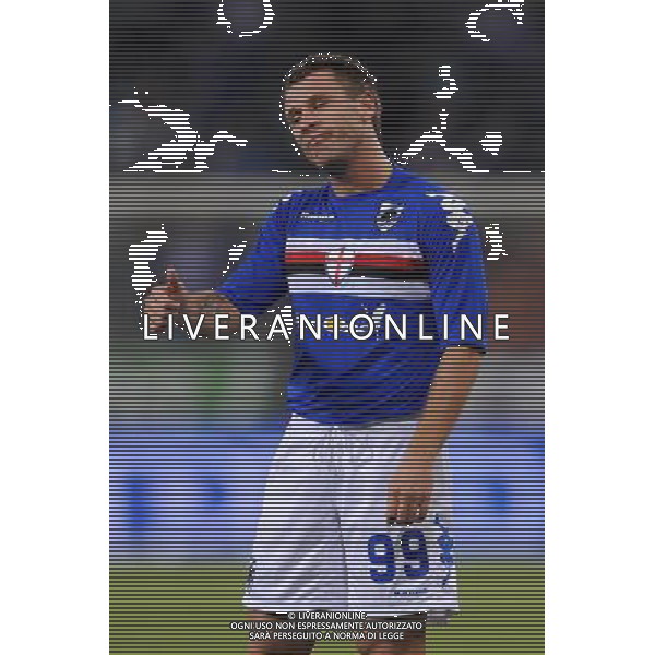 Sampdoria - Kaunas Coppa Uefa 2008/2009 18-09-2008 Genova Nella foto: Antonio Cassano ©Manuele Viganti/Press Photo/Ag. Aldo Liverani