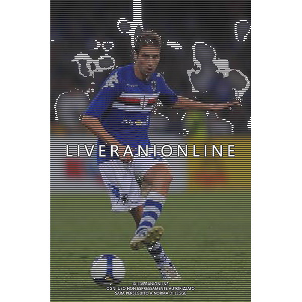 Sampdoria - Kaunas Coppa Uefa 2008/2009 18-09-2008 Genova Nella foto: Lucchini ©Manuele Viganti/Press Photo/Ag. Aldo Liverani