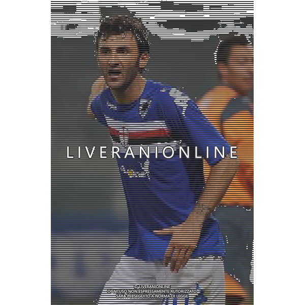 Sampdoria - Kaunas Coppa Uefa 2008/2009 18-09-2008 Genova Nella foto: Gennaro Del Vecchio ©Manuele Viganti/Press Photo/Ag. Aldo Liverani