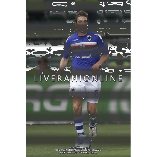 Sampdoria - Kaunas Coppa Uefa 2008/2009 18-09-2008 Genova Nella foto: Lucchini ©Manuele Viganti/Press Photo/Ag. Aldo Liverani
