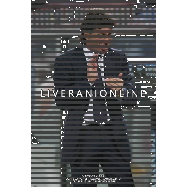 Sampdoria - Kaunas Coppa Uefa 2008/2009 18-09-2008 Genova Nella foto: Walter Mazzarri ©Manuele Viganti/Press Photo/Ag. Aldo Liverani