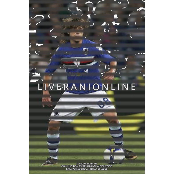 Sampdoria - Kaunas Coppa Uefa 2008/2009 18-09-2008 Genova Nella foto: Dessena ©Manuele Viganti/Press Photo/Ag. Aldo Liverani