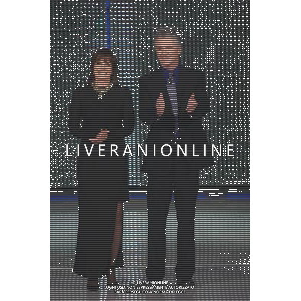 ROMA 20 09 2008 TRASMISSIONE TUTTI PAZZI PER LA TELE NELLA FOTO I PROTAGONISTI DI DALLAS LINDA GREY E PATRICK DUFFY © PASQUINO - AG. ALDO LIVERANI SAS