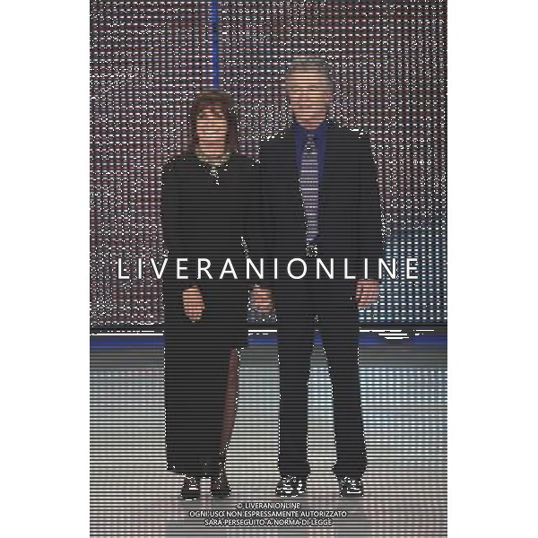 ROMA 20 09 2008 TRASMISSIONE TUTTI PAZZI PER LA TELE NELLA FOTO I PROTAGONISTI DI DALLAS LINDA GREY E PATRICK DUFFY © PASQUINO - AG. ALDO LIVERANI SAS