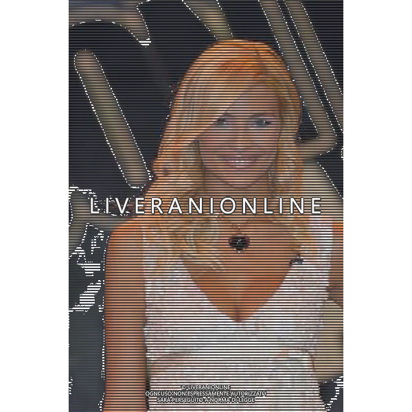 TRASMISSIONE TELEVISIVA\'CONTROCAMPO\' NELLA FOTO CRISTINA CHIABOTTO AG ALDO LIVERANI 