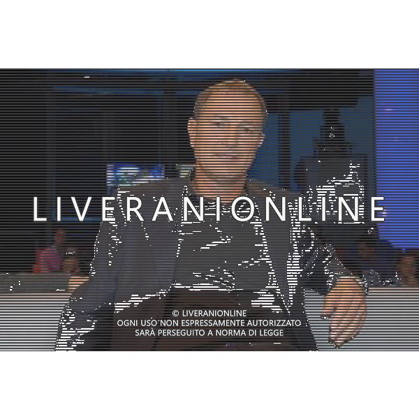 TRASMISSIONE TELEVISIVA\'CONTROCAMPO\' NELLA FOTO GIANNI DE BIASI AG ALDO LIVERANI 