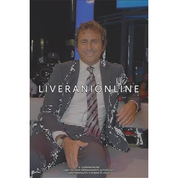TRASMISSIONE TELEVISIVA\'CONTROCAMPO\' NELLA FOTO RICCARDO FERRI AG ALDO LIVERANI 