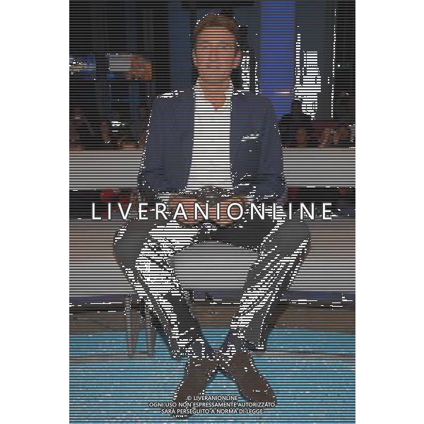 TRASMISSIONE TELEVISIVA\'CONTROCAMPO\' NELLA FOTO GIOVANNI GALLI AG ALDO LIVERANI 