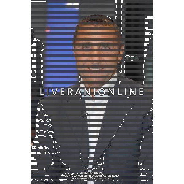 TRASMISSIONE TELEVISIVA\'CONTROCAMPO\' NELLA FOTO BRUNO GIORDANO AG ALDO LIVERANI 