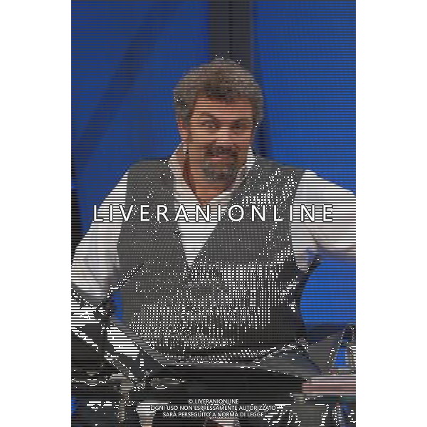 TRASMISSIONE TELEVISIVA\'CONTROCAMPO\' NELLA FOTO GIACOMO \'CICCIO\' VALENTI AG ALDO LIVERANI 