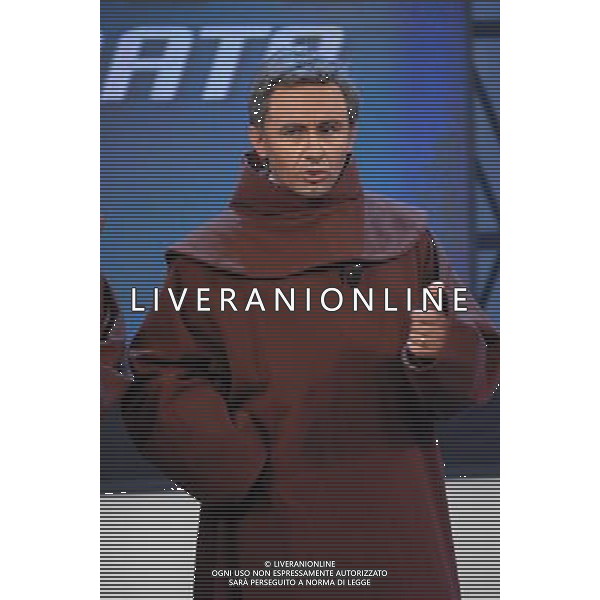 TRASMISSIONE TELEVISIVA\'GUIDA AL CAMPIONATO\' nella foto ANTONIO MONTIERI (jose mourinho) AG ALDO LIVERANI