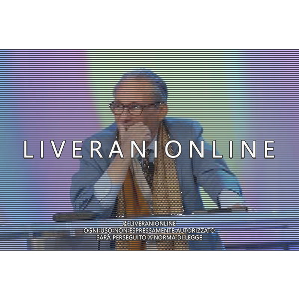TRASMISSIONE TELEVISIVA\'GUIDA AL CAMPIONATO\' nella foto MAURIZIO MOSCA AG ALDO LIVERANI