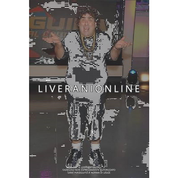 TRASMISSIONE TELEVISIVA\'GUIDA AL CAMPIONATO\' nella foto LALLO CIRCOSTA (maradona) AG ALDO LIVERANI